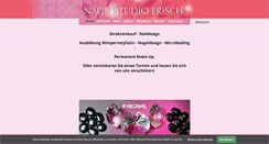 Desktop Screenshot of nagelstudio-frisch.de